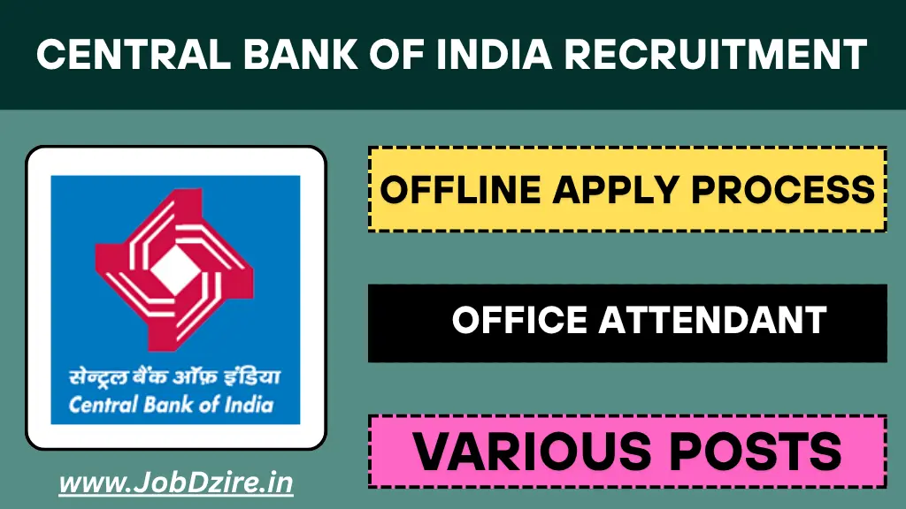 Central Bank of India Recruitment