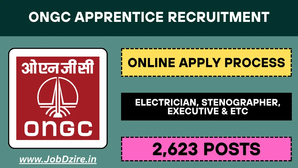 ONGC Apprentice Recruitment