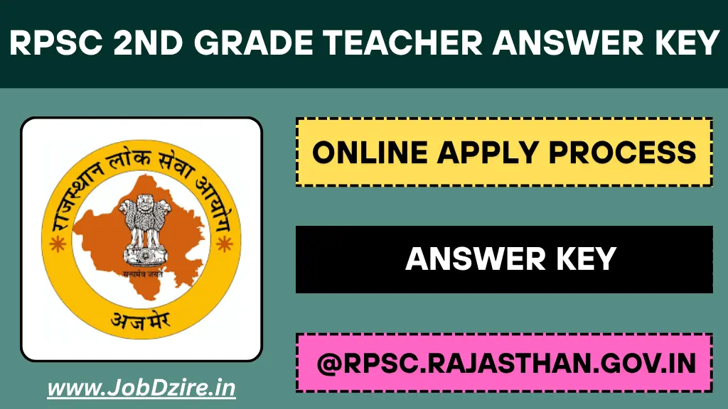 RPSC 2nd Grade Teacher Answer Key