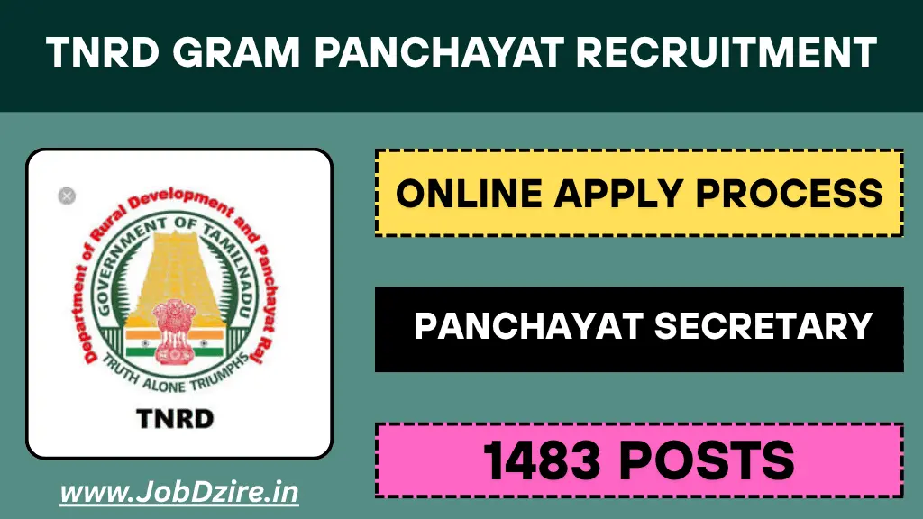 TNRD Gram Panchayat Recruitment